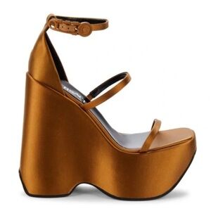 VERSACE SANDALS
Camel Women's Platform Wedge Sandals size 36 us 6 like new$1,575